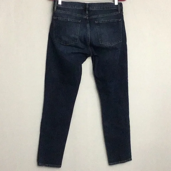 Frame Le Garçon Distressed Boyfriend Jean Watson Wash Size 28 EUC